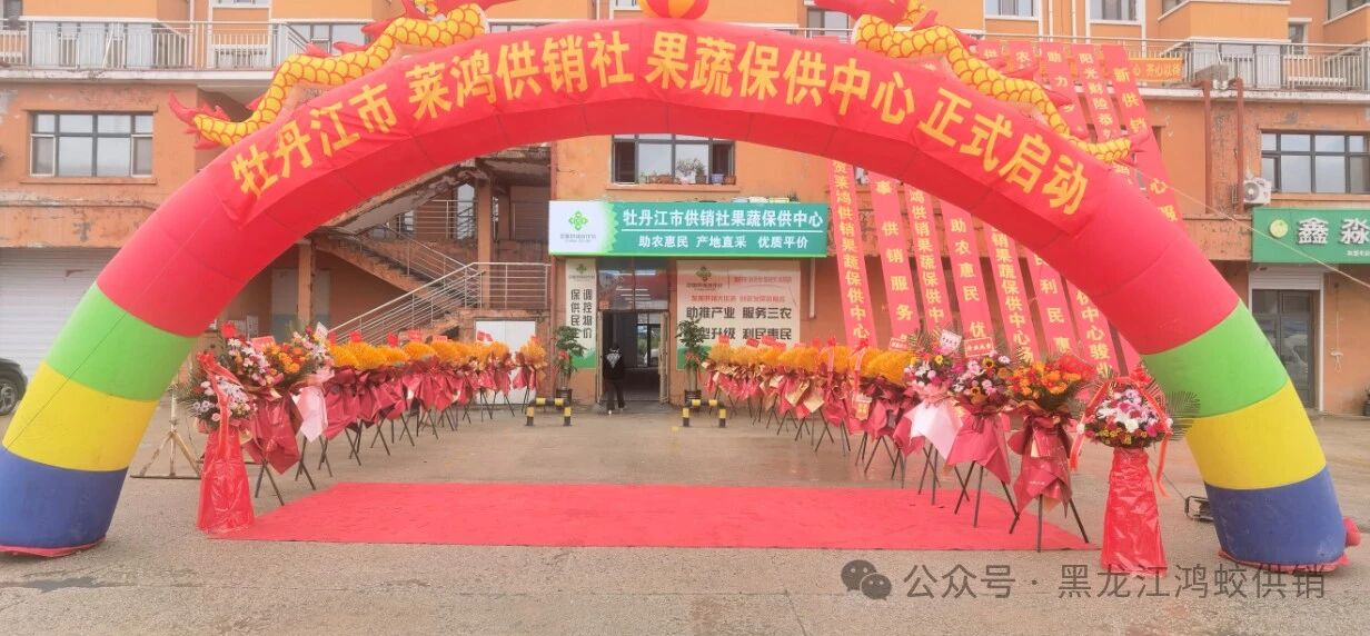 新供销 新服务 新理念 牡丹江莱鸿供销合作社果蔬保供中心启动运营