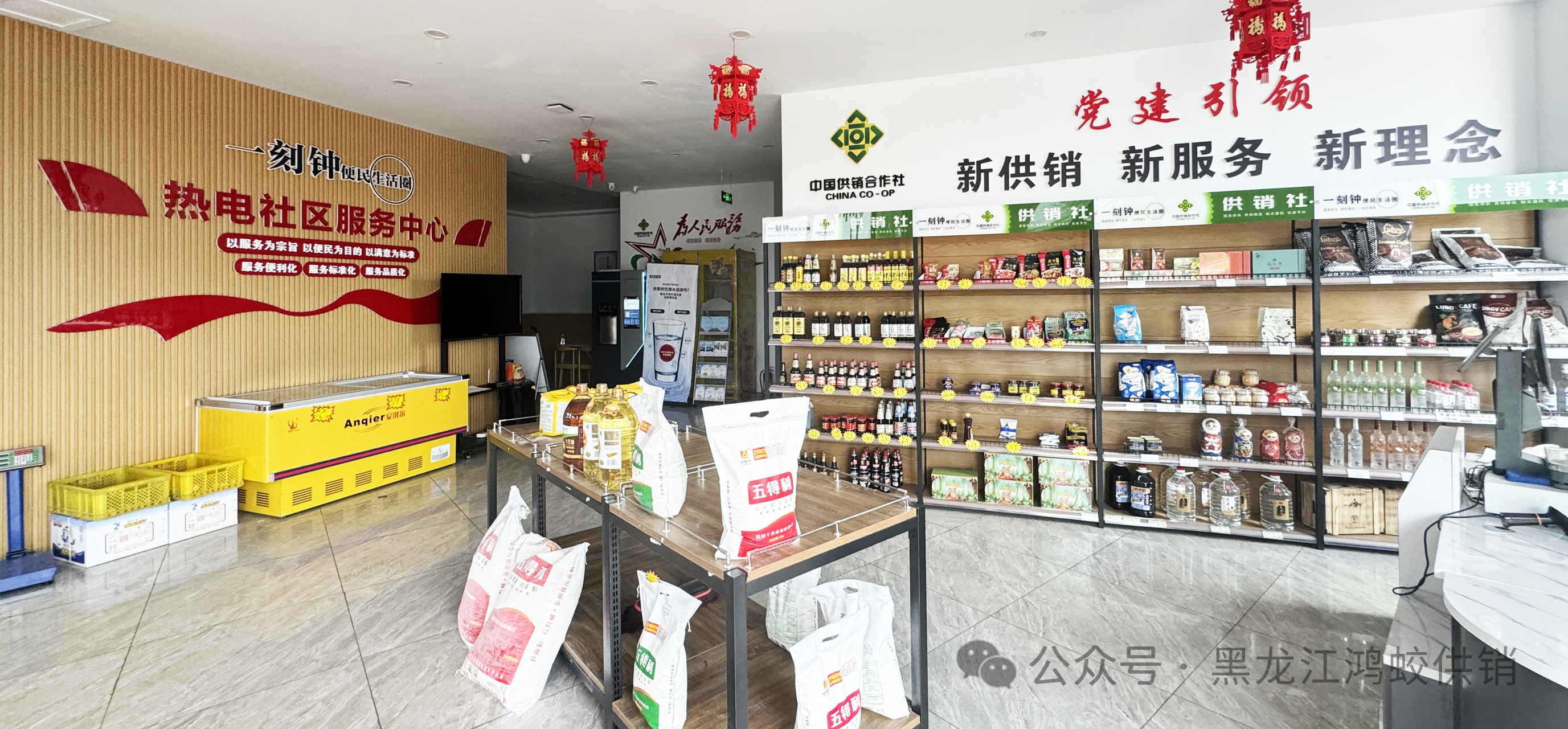 党建引领激活力 供销服务暖民心